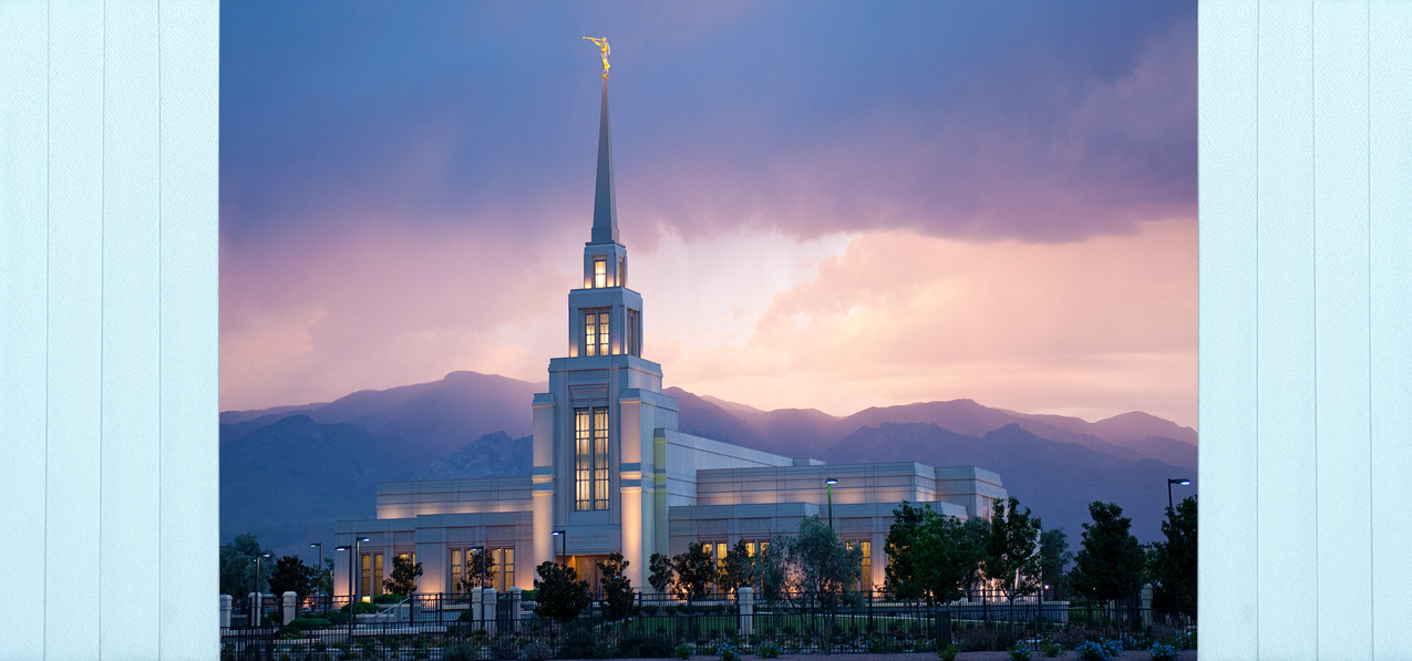 Purple Mountain Majesty Faux Blue